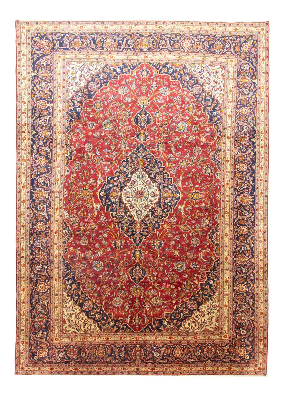 Perser Rug - Keshan - 415 x 291 cm - blue