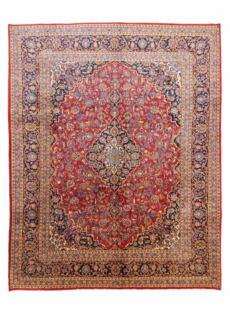 Perser Rug - Keshan - 384 x 303 cm - blue