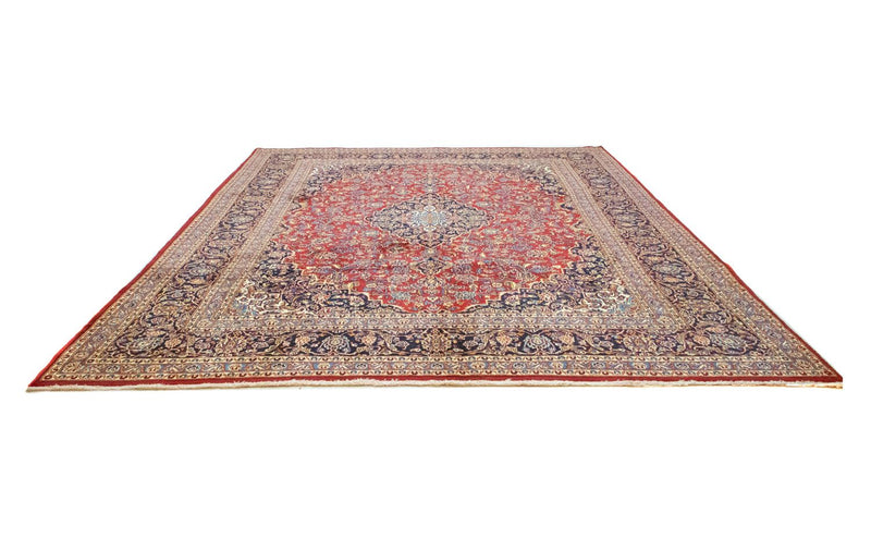 Perser Rug - Keshan - 384 x 303 cm - blue