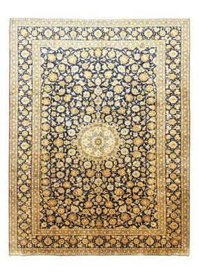 Perser Rug - Keshan - 412 x 307 cm - blue