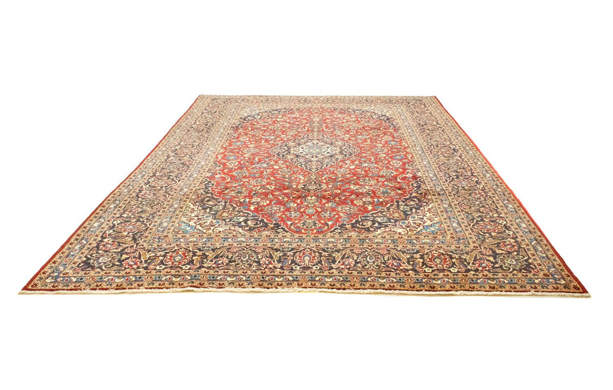 Perser Rug - Keshan - 356 x 251 cm - red