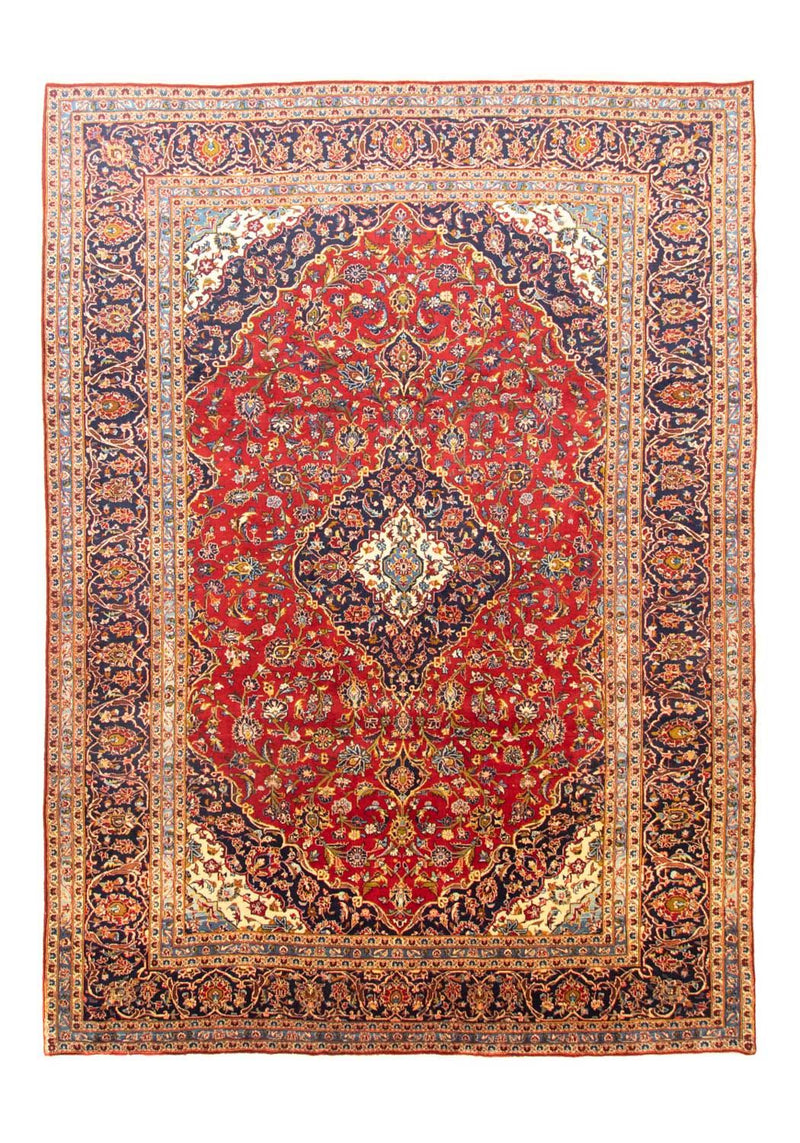 Perser Rug - Keshan - 358 x 255 cm - red