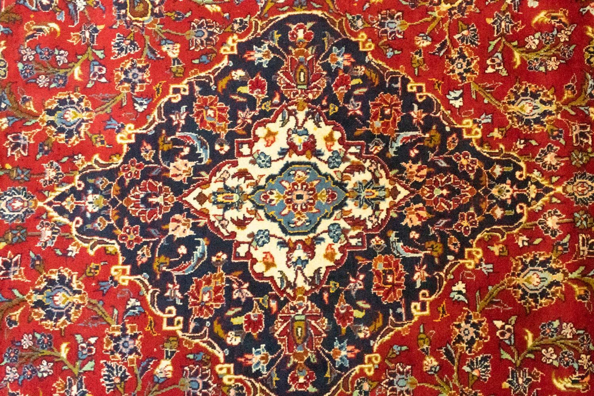 Perser Rug - Keshan - 358 x 255 cm - red