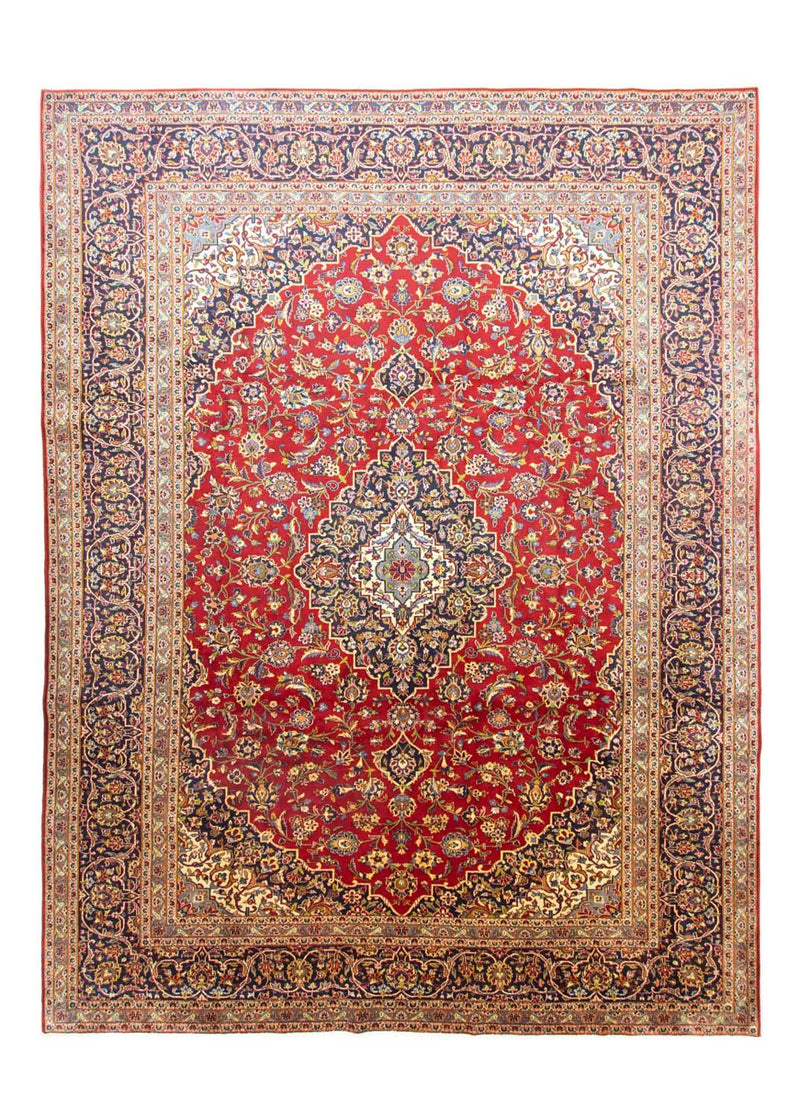 Perser Rug - Keshan - 390 x 297 cm - red