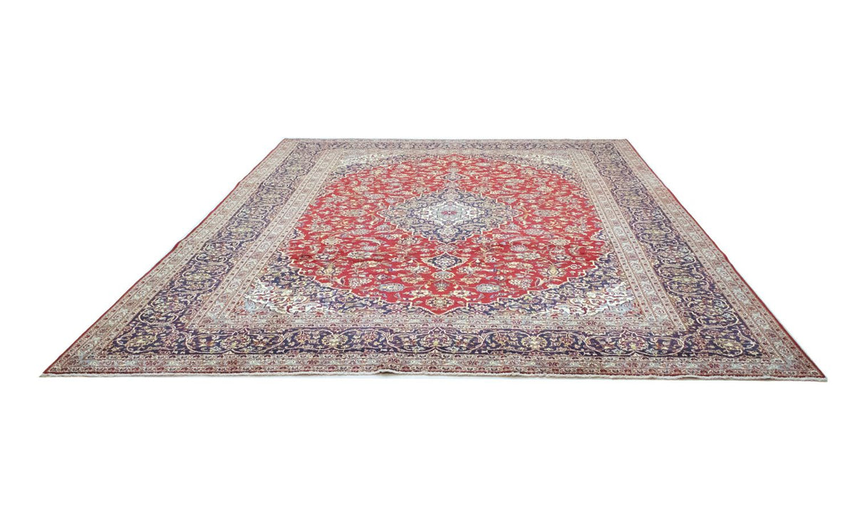 Perser Rug - Keshan - 390 x 297 cm - red