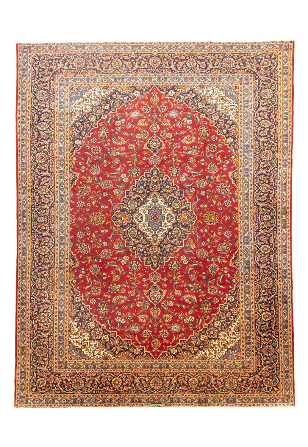Perser Rug - Keshan - 391 x 294 cm - red