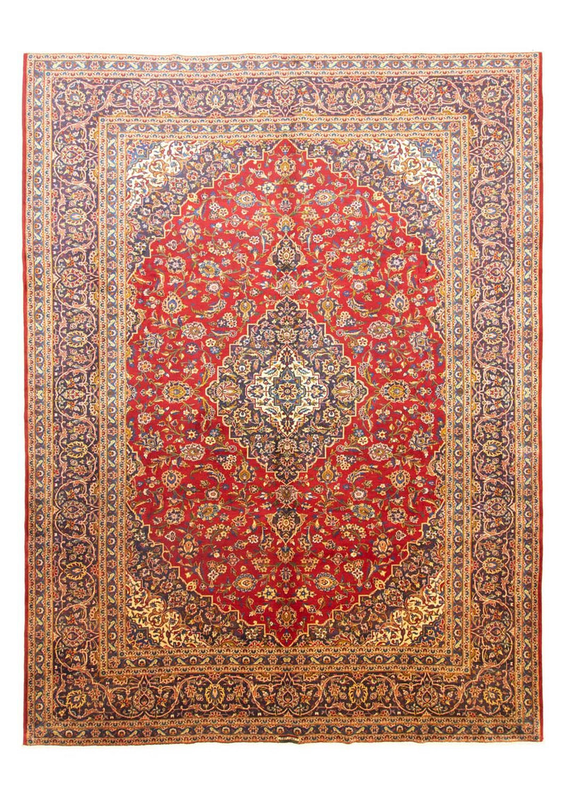 Perser Rug - Keshan - 400 x 295 cm - red