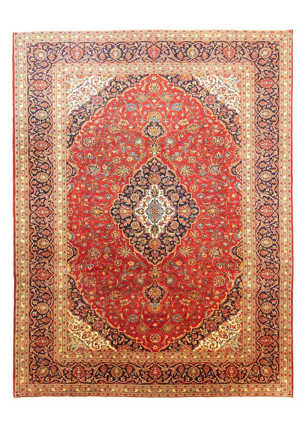 Perser Rug - Keshan - 398 x 298 cm - red