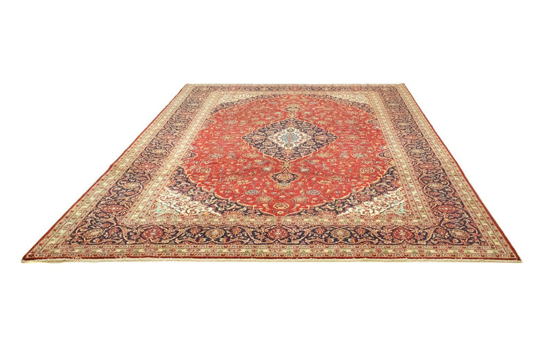 Perser Rug - Keshan - 398 x 298 cm - red
