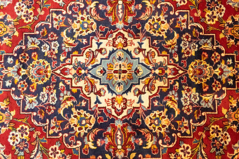 Perser Rug - Keshan - 402 x 297 cm - red