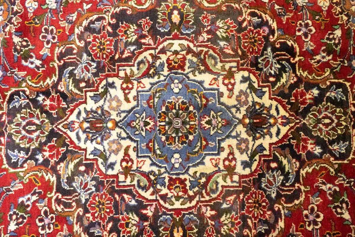 Perser Rug - Keshan - 420 x 291 cm - red