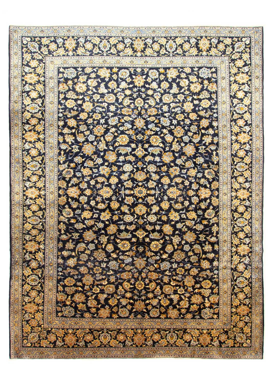 Perser Rug - Keshan - 410 x 311 cm - blue