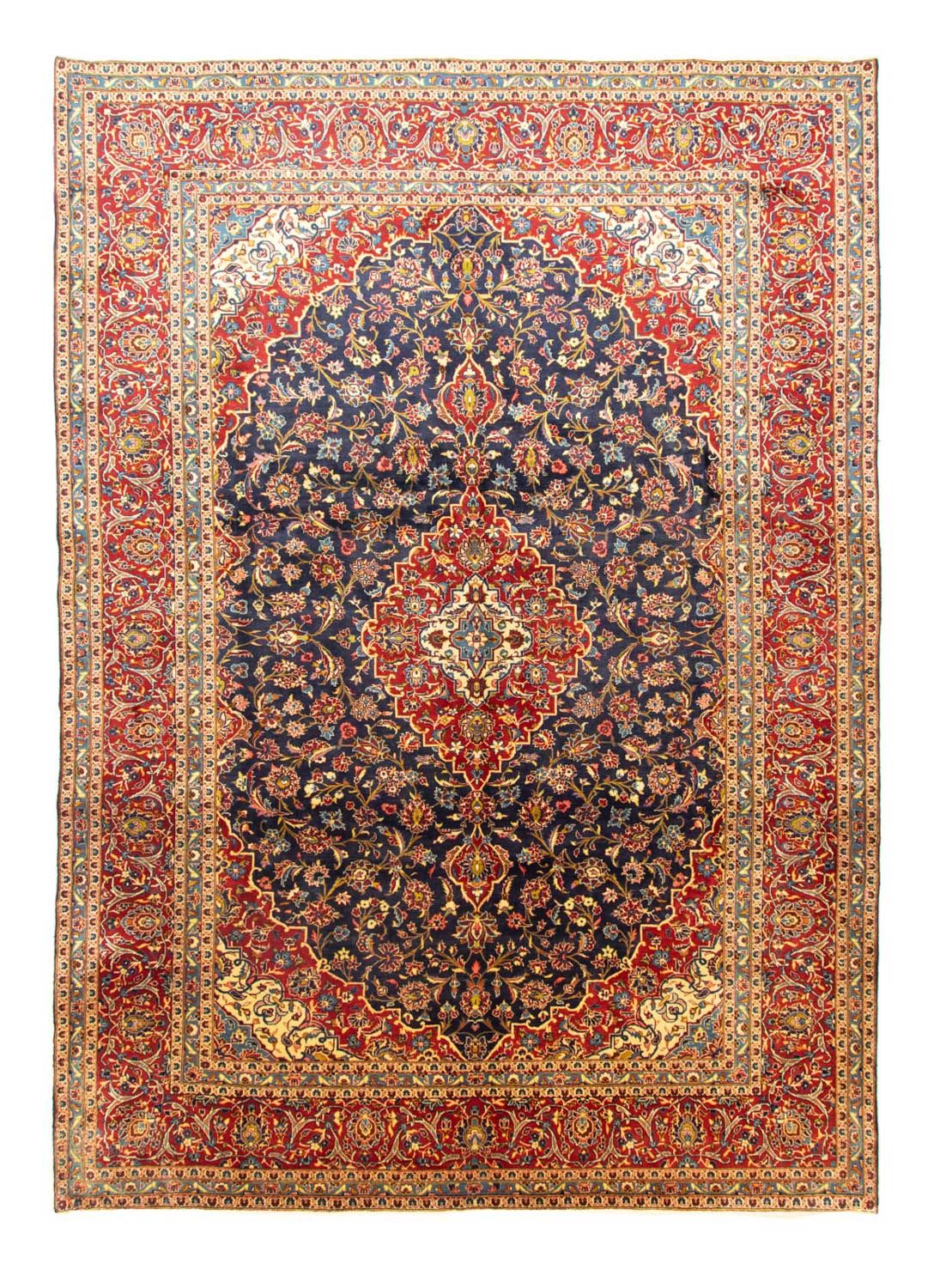 Perser Rug - Keshan - 405 x 294 cm - blue