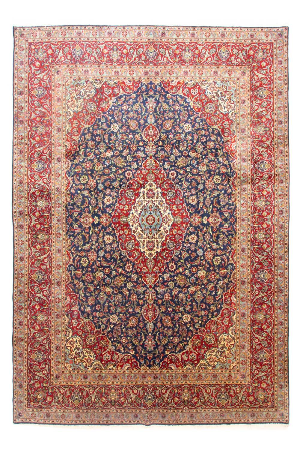 Perser Rug - Keshan - 433 x 300 cm - blue