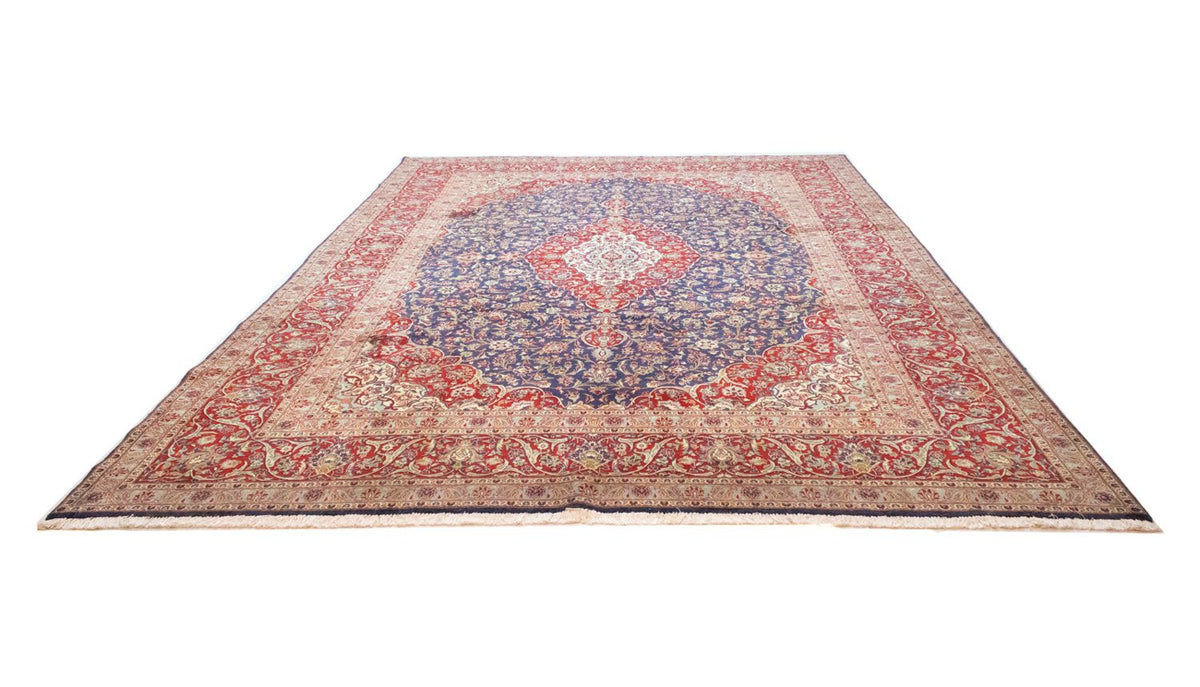 Perser Rug - Keshan - 433 x 300 cm - blue