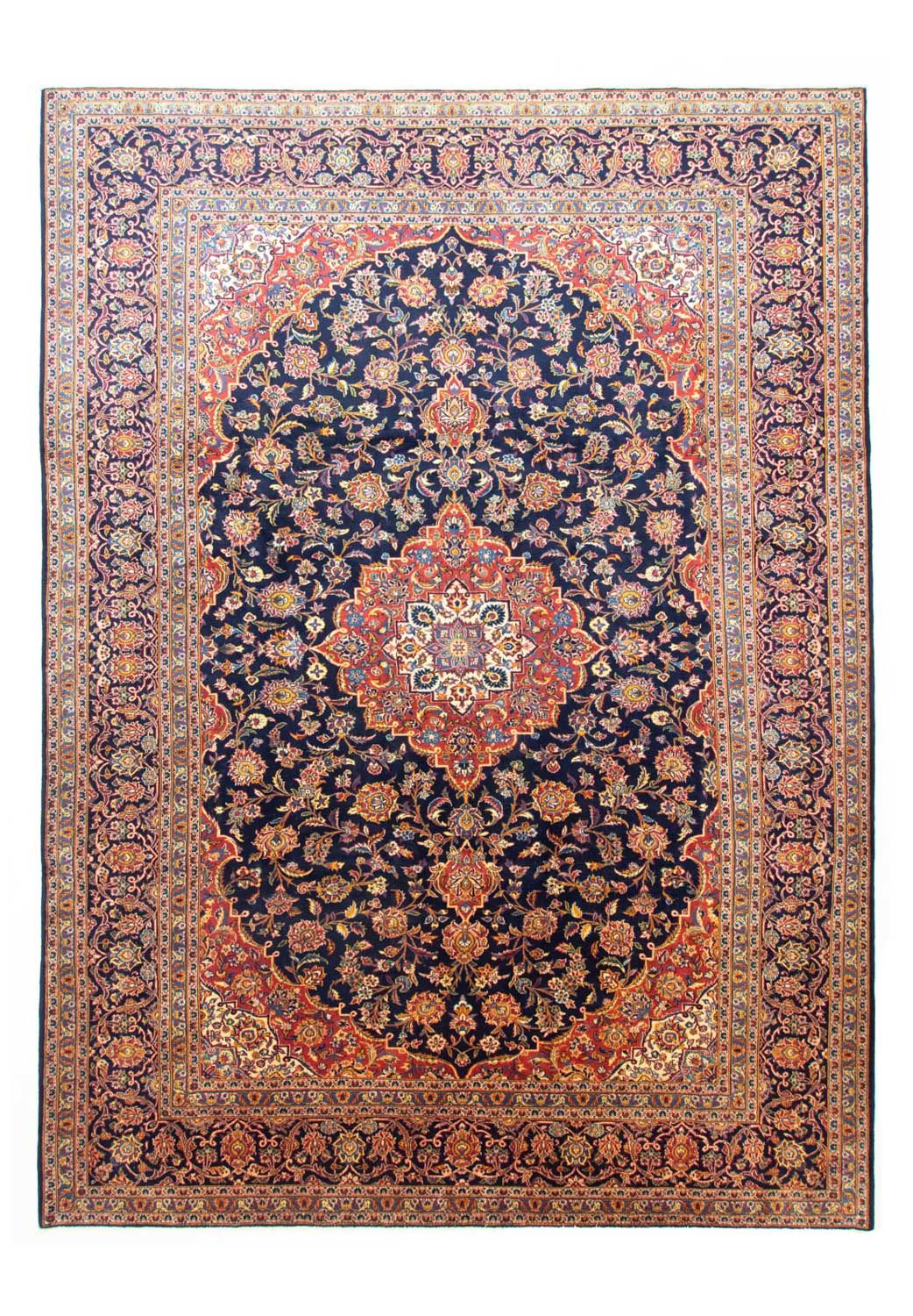 Perser Rug - Keshan - 396 x 287 cm - blue