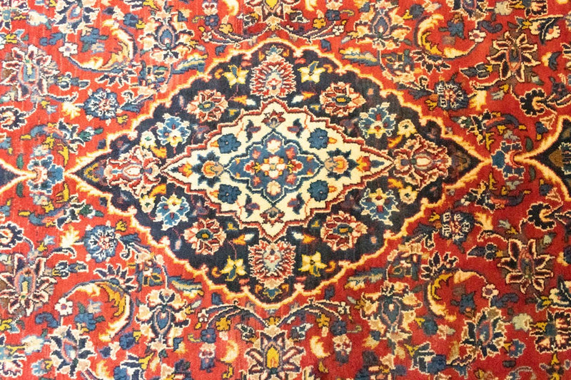 Perser Rug - Keshan - 284 x 198 cm - orange