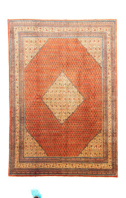 Perser Rug - Mir - 300 x 206 cm - orange