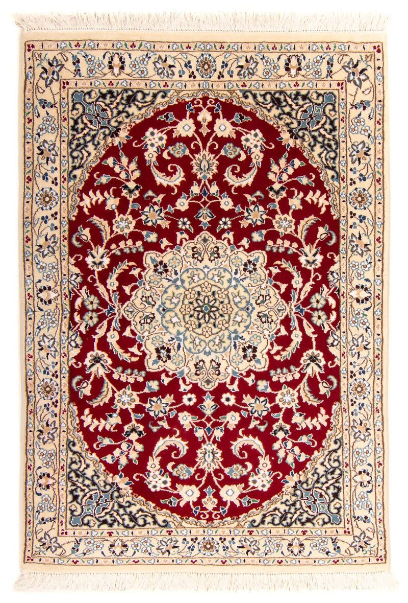 Perser Rug - Nain - Royal - 148 x 96 cm - dark red
