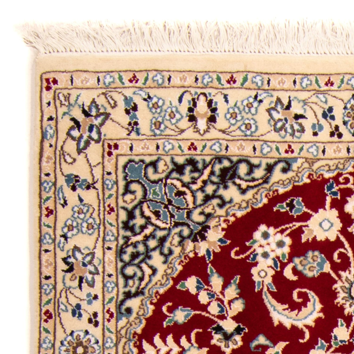 Perser Rug - Nain - Royal - 148 x 96 cm - dark red