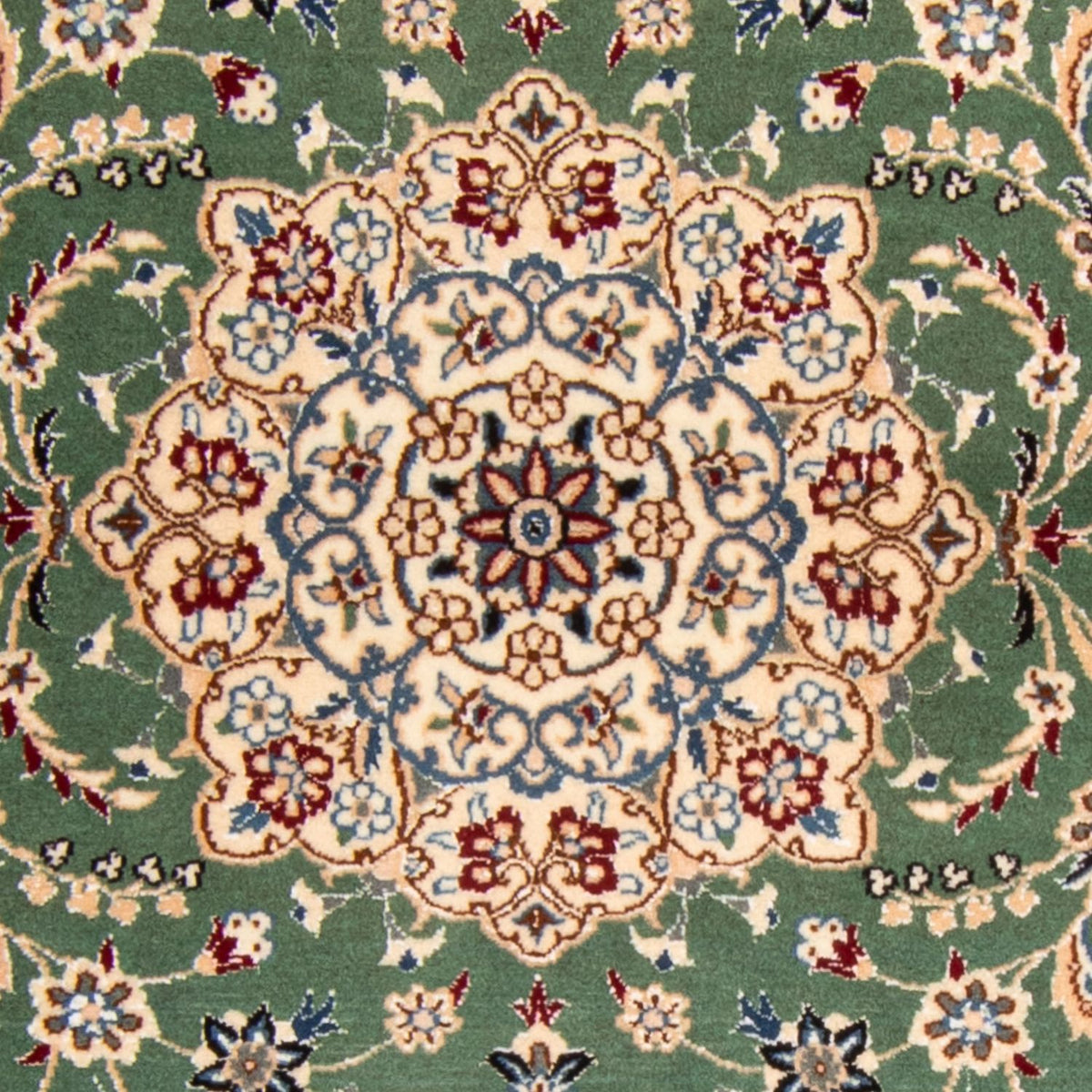 Perser Rug - Nain - Royal - 152 x 100 cm - green
