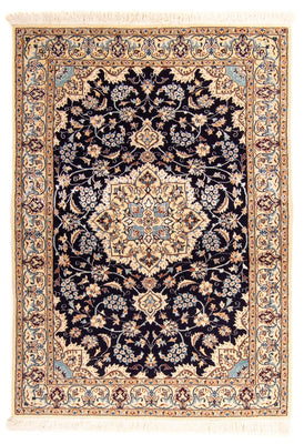 Perser Rug - Nain - Premium - 142 x 97 cm - dark blue
