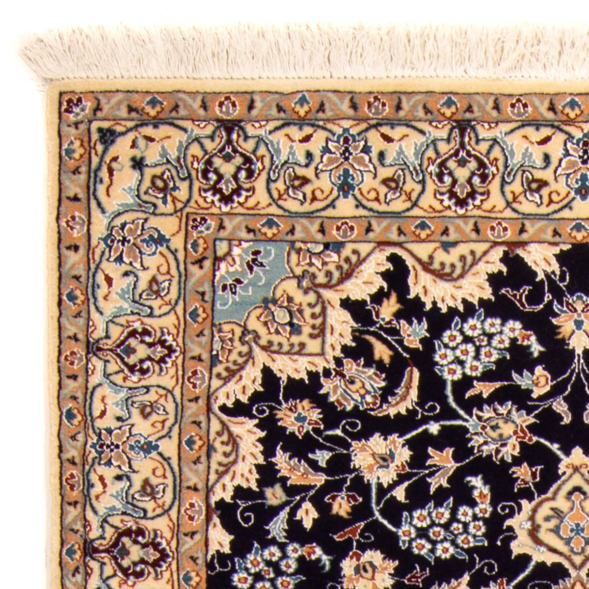 Perser Rug - Nain - Premium - 142 x 97 cm - dark blue