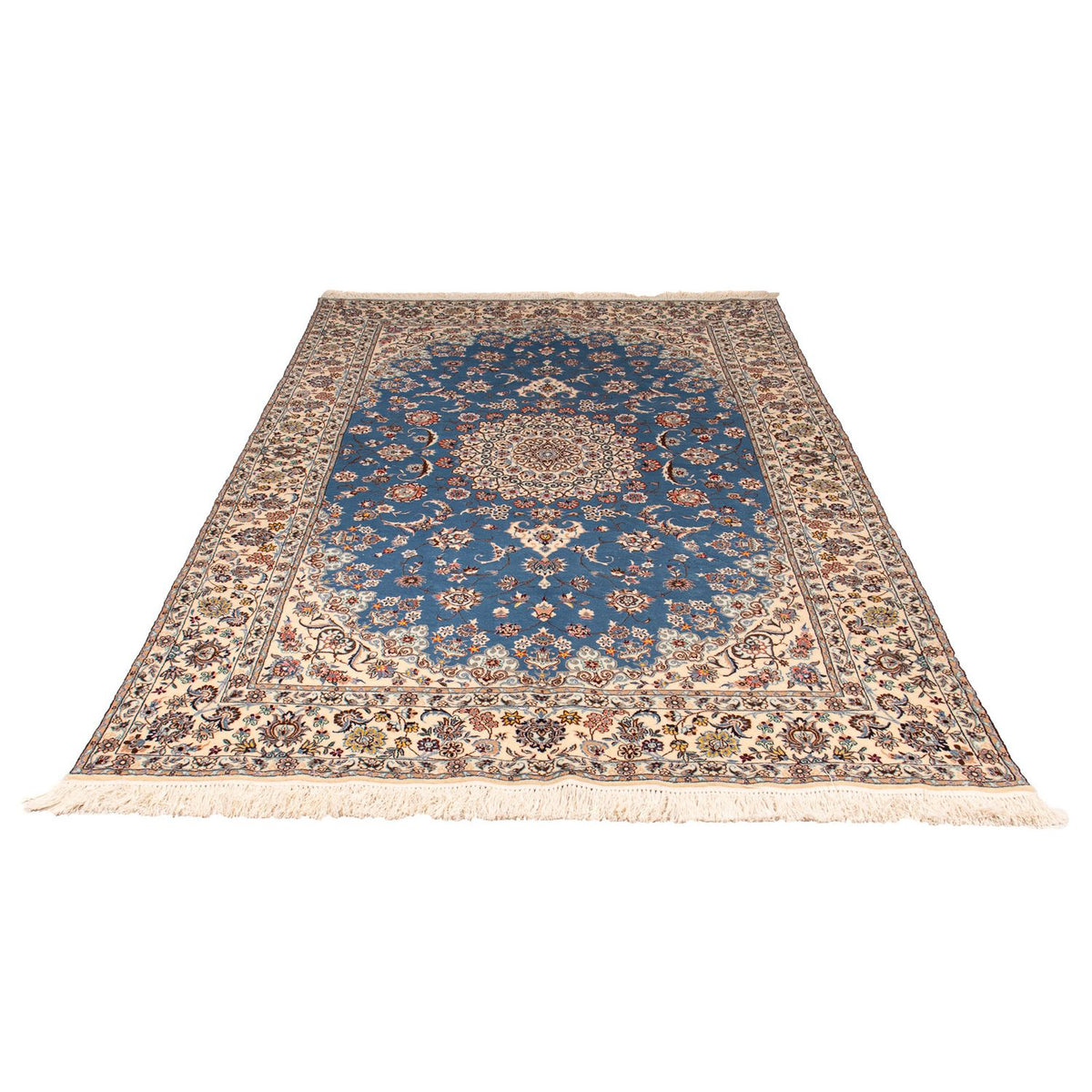 Perser Rug - Nain - Premium - 233 x 156 cm - dark blue