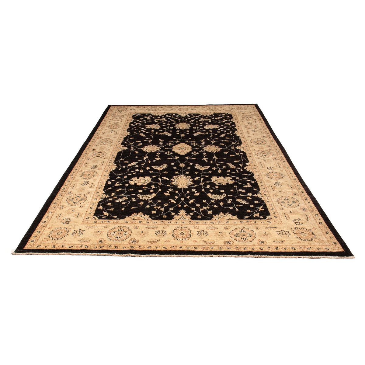 Ziegler Rug - 296 x 209 cm - dark brown