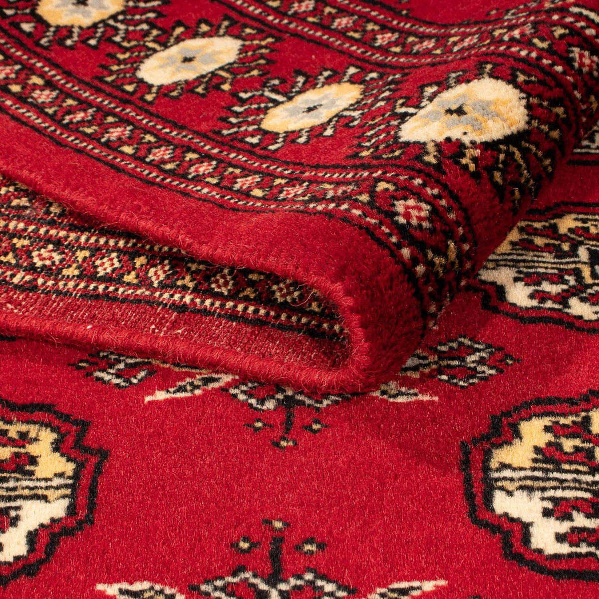 Pakistani Rug - 146 x 95 cm - dark red