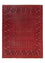Afghan Rug - Bukhara - 390 x 292 cm - dark red