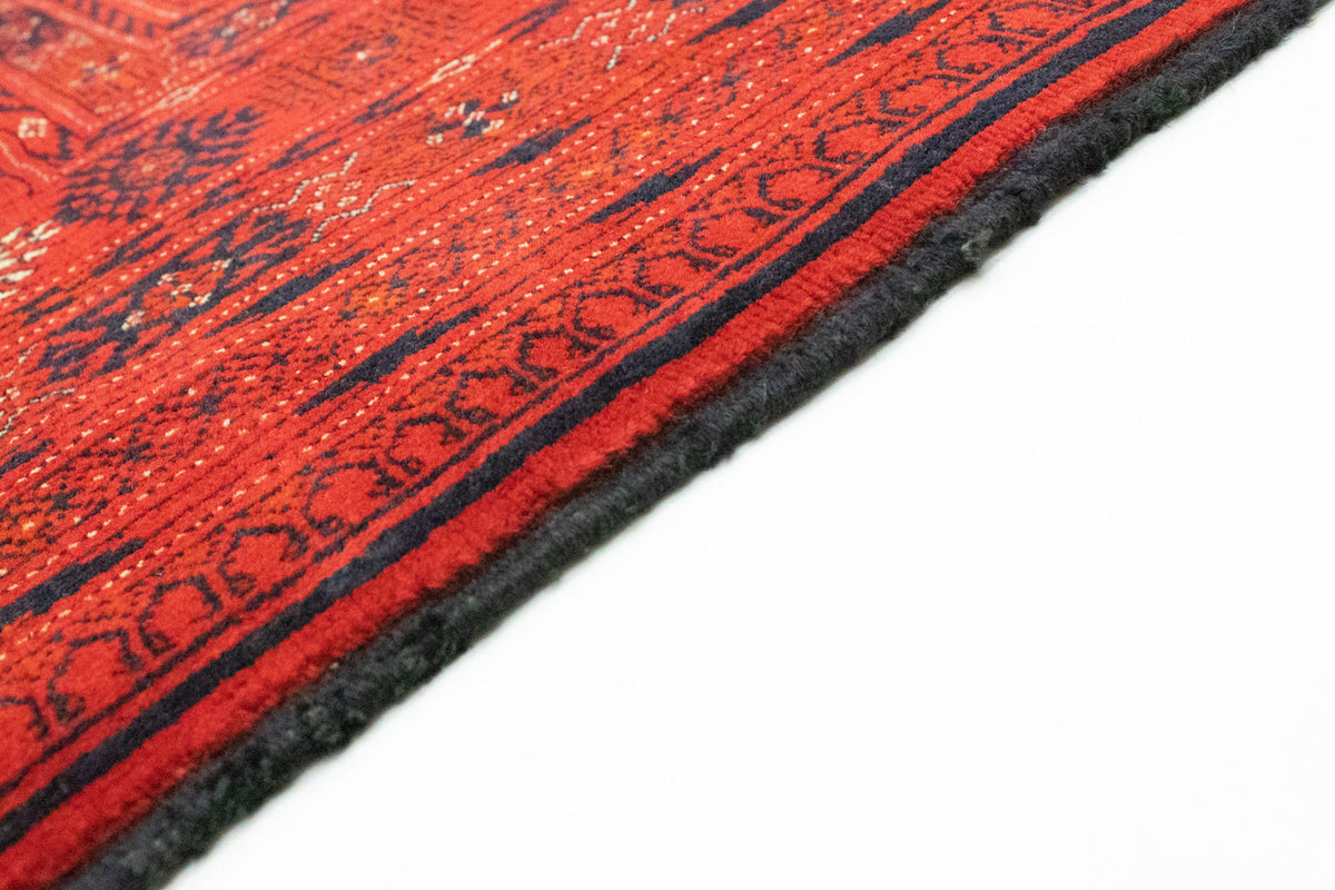 Afghan Rug - Bukhara - 288 x 202 cm - dark red