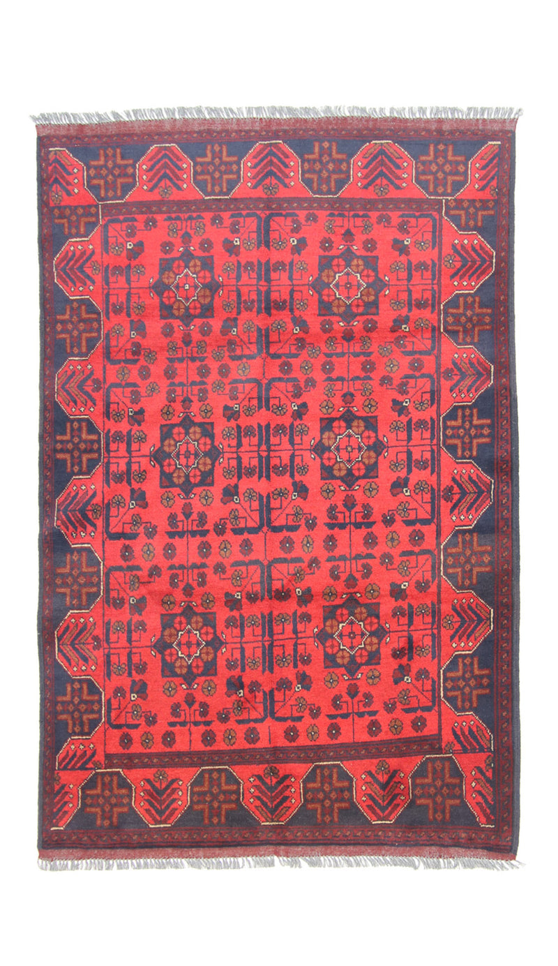 Afghan Rug - Kunduz - 191 x 121 cm - dark blue