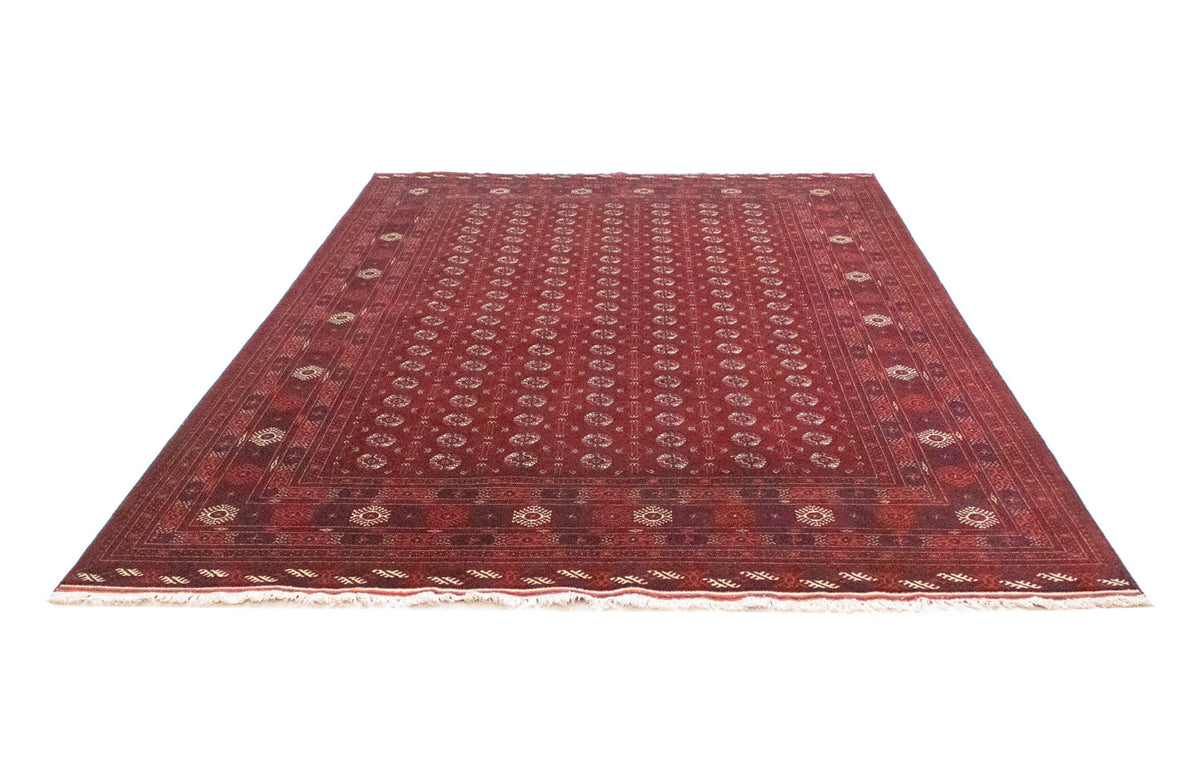 Afghan Rug - Bukhara - 297 x 198 cm - dark brown