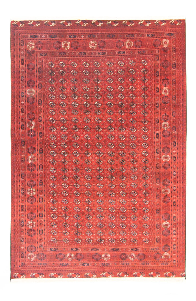 Afghan Rug - Bukhara - 293 x 196 cm - red