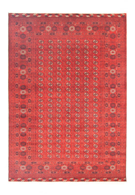 Afghan Rug - Bukhara - 293 x 203 cm - red