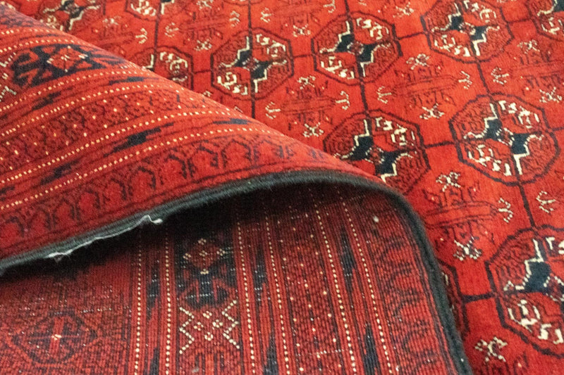 Afghan Rug - Bukhara - 295 x 192 cm - dark brown