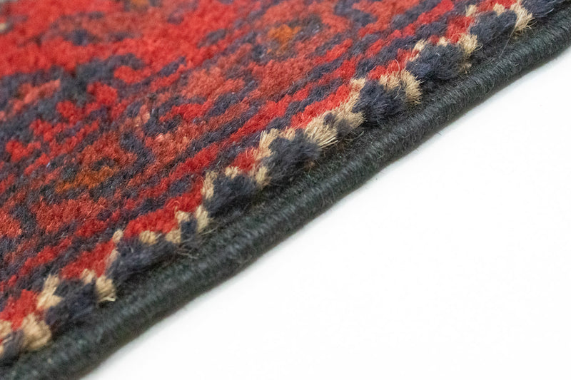 Afghan Rug - Kunduz - 123 x 75 cm - dark red