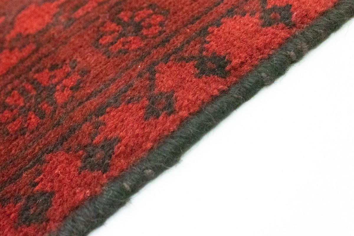 Afghan Rug - Filpa - 140 x 100 cm - red