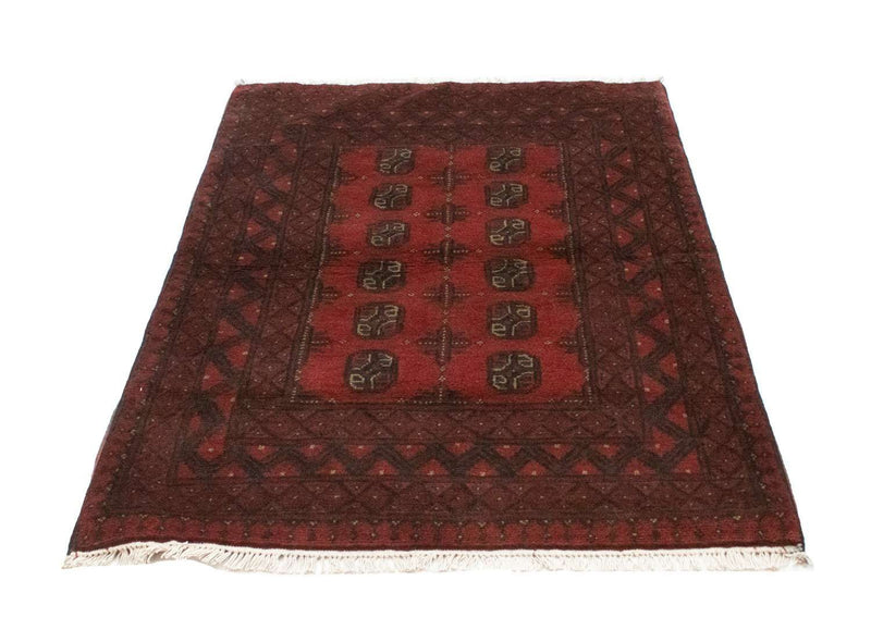 Afghan Rug - Filpa - 148 x 103 cm - red