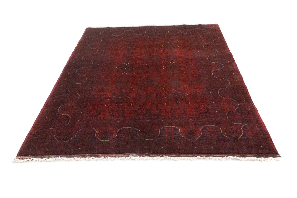 Afghan Rug - Kunduz - 199 x 150 cm - red