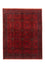 Afghan Rug - Kunduz - 195 x 154 cm - red