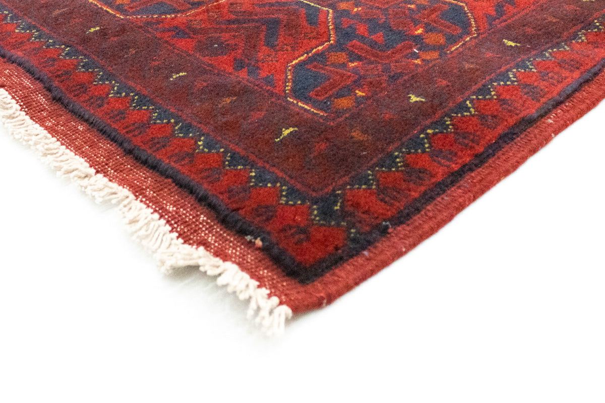 Afghan Rug - Kunduz - 197 x 151 cm - red