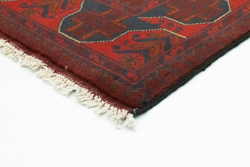 Afghan Rug - Kunduz - 147 x 97 cm - red