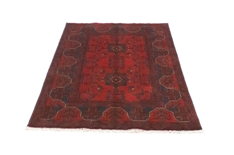 Afghan Rug - Kunduz - 147 x 97 cm - red