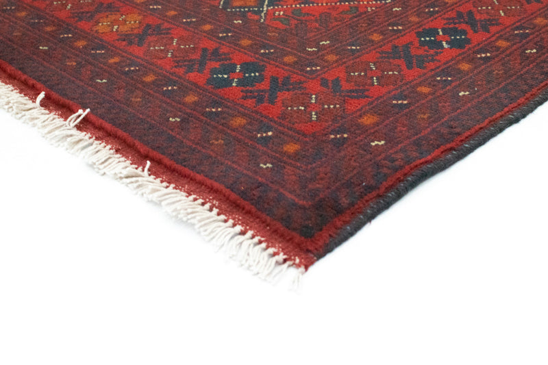 Afghan Rug - Kunduz - 146 x 99 cm - red
