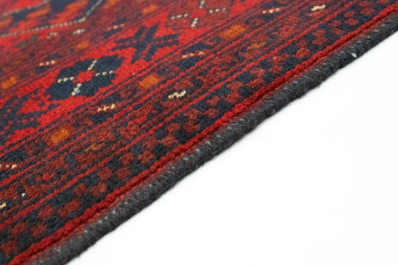 Afghan Rug - Kunduz - 146 x 99 cm - red