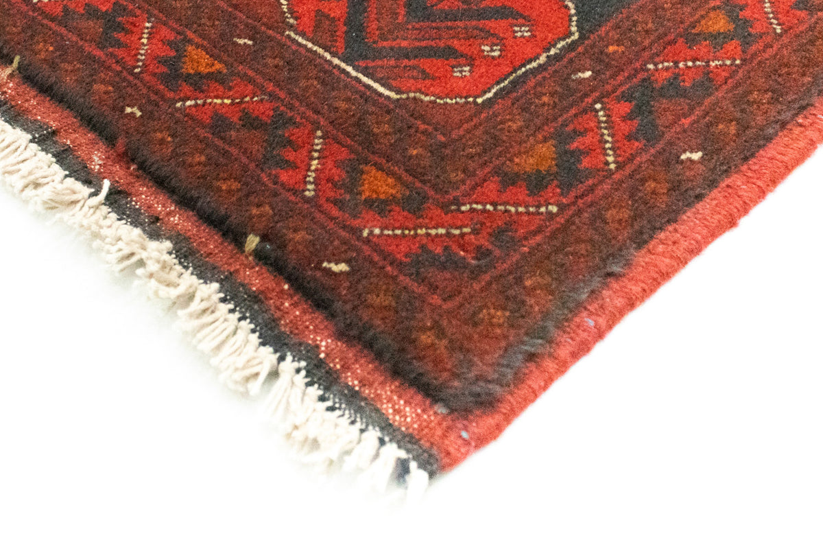 Afghan Rug - Kunduz - 197 x 149 cm - red