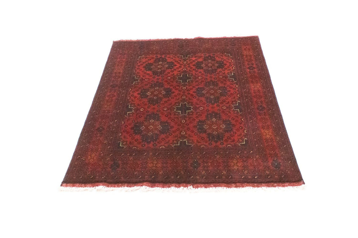 Afghan Rug - Kunduz - 142 x 103 cm - red
