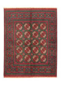 Afghan Rug - Kunduz - 190 x 150 cm - red